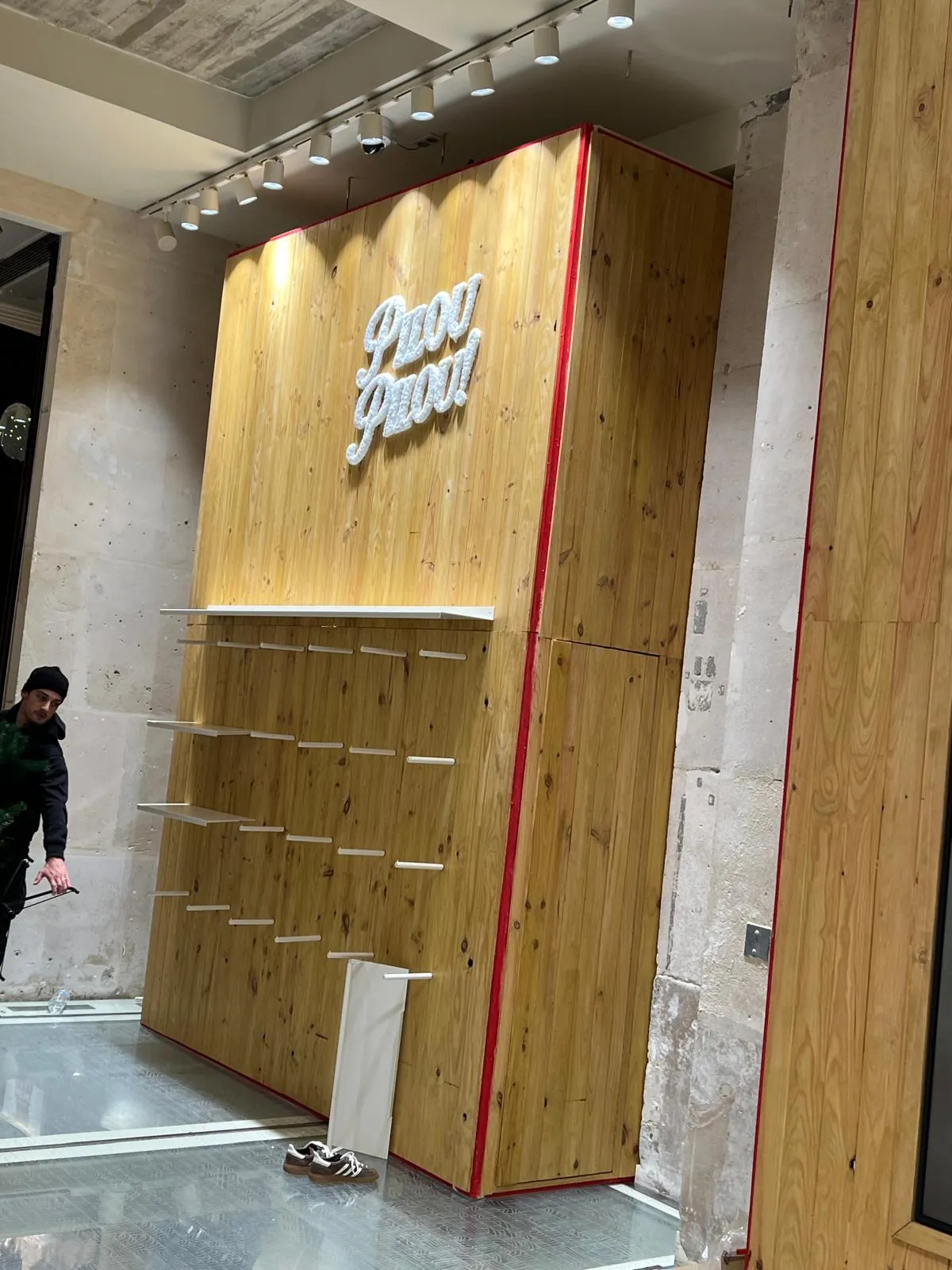 Pop-up store en pin sur mesure — Atelier M Team